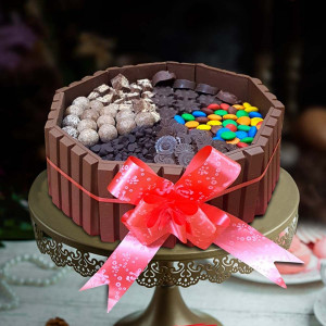 Kitkat Bowl Cake